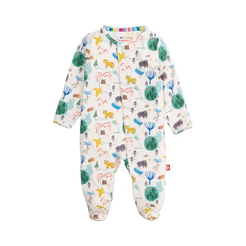 Magnetic Me Boys Modal Magnetic Baby Footie Pajamas | Silky Soft Modal Fabric | Baby Sleepers Available in Sizes PRE - 24M