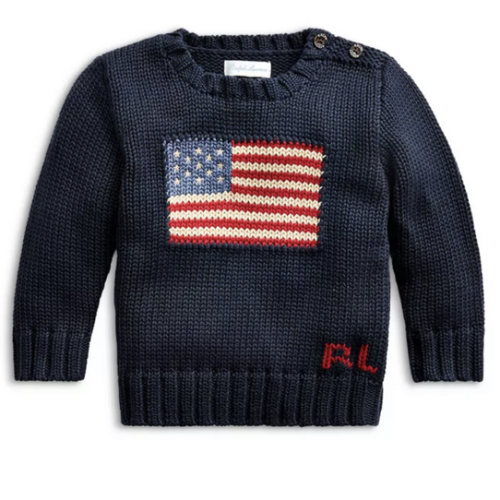 Boys' The Iconic Flag Sweater - Baby