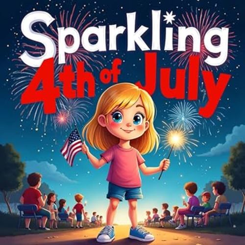 Sparkling 4th of July Book For Kids : A Fun and Patriotic Independence Day Story for Kids, Dance, Family, and Fireworks