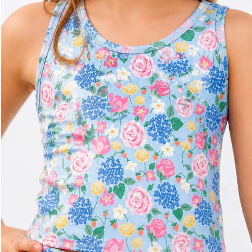 Active Tank - Floral Fairytale