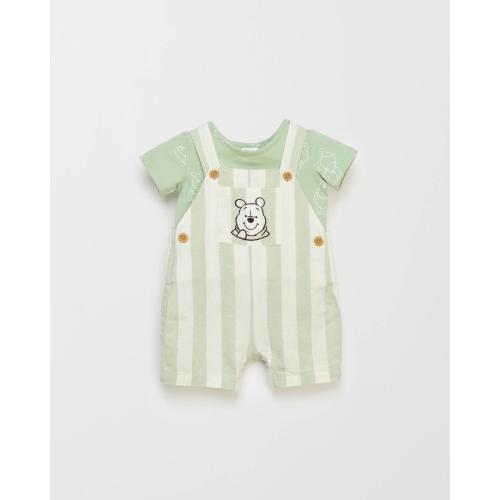 Disney Winnie The Pooh Baby Shortall Set