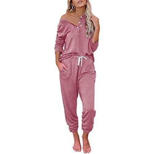 AUTOMET Lounge Sets for Women Comfy 2 Piece Pajamas Sets Fall Loungewear Pjs Outfits Sweatsuits with Sweatpants 2025