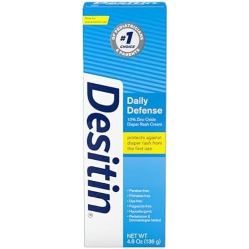 Desitin - Daily Defense Diaper Rash Cream, 4.8 oz