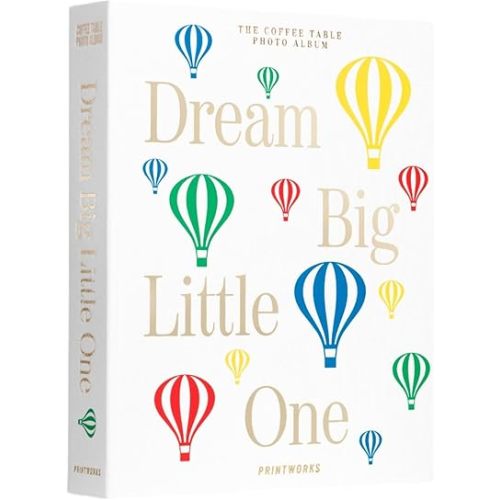 Printworks Dream Big Little One Baby Album, Beige - 30-Page Keepsake