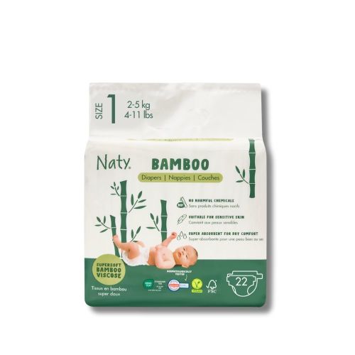 Naty Bamboo Viscose Diapers