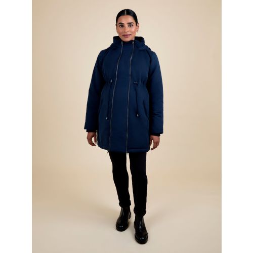 Black 2-in-1 Maternity Puffer Coat | JoJo Maman Bébé USA