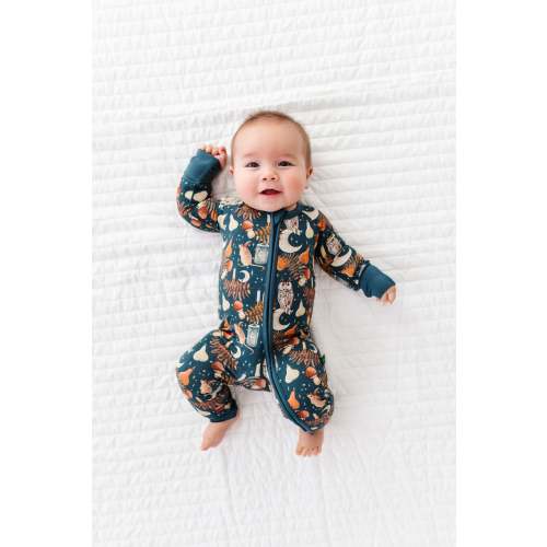 Owl-O-Ween Zip Romper