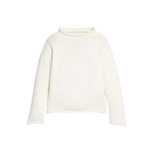 Roll Neck Sweater - Ivory