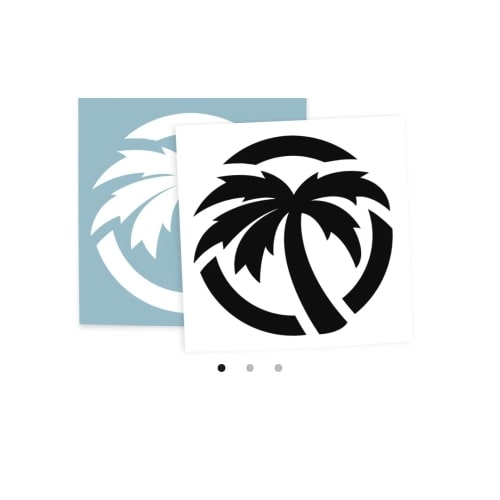 Icon Decal 6" (Tail light decal)