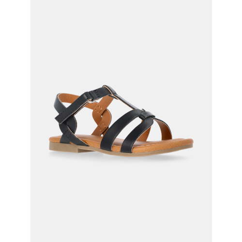Wonder Nation Baby and Toddler Girls Knot Strappy Sandals