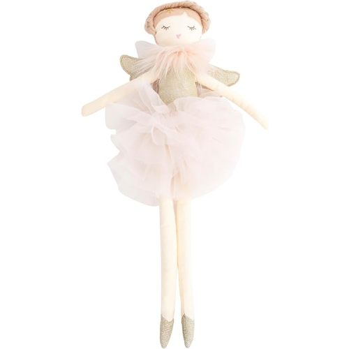 MON AMI Angel Stuffed Doll - 15", Soft Elegant Plush Doll for Little Girls, Use as Toy or Room Decor