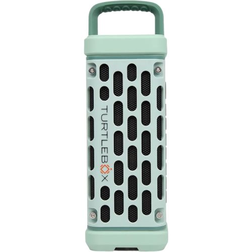 Turtlebox Ranger: Loud! Outdoor Portable Bluetooth 5.4 Speaker | Rugged, Waterproof, Ultra-Portable | Plays to 105db, Deep Bass, Shockproof, Unlimited Pairing for Full Stereo Experience, River Rock