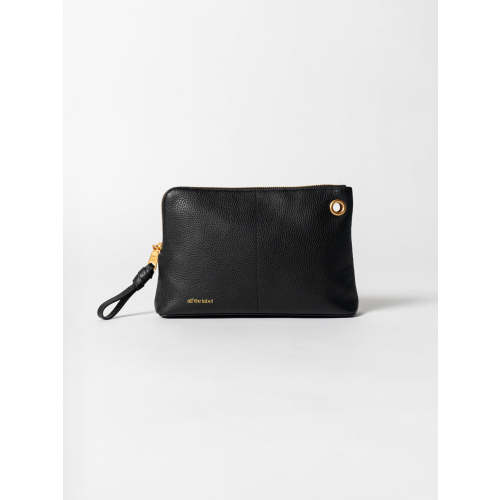 Medium Pouch | Luxury Leather Pouch & Carabiner Capsule Accessory – Alf the Label