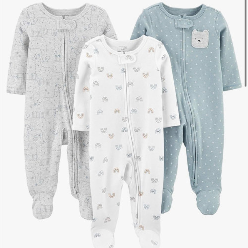 Simple Joys by Carter's Baby 3-Pack Neutral Sleep and Play