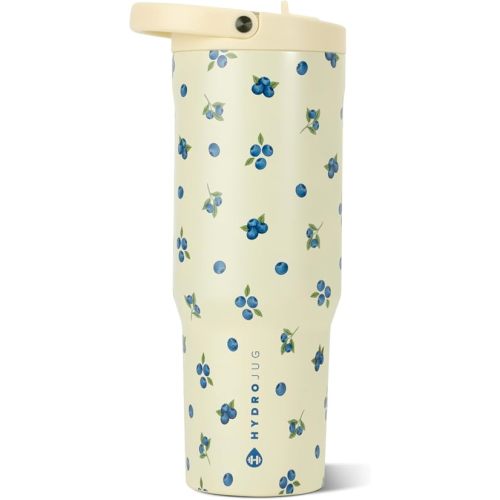 HydroJug Sport 32 oz Insulated Stainless Steel Water Bottle, Freshly Pick'd