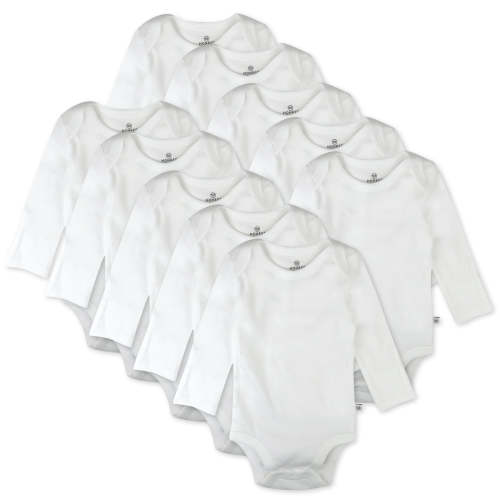 10-Pack Organic Cotton Long Sleeve Bodysuits | Honest Baby Clothing