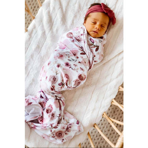 Rosies Rose Garden Oversized Swaddle Blanket