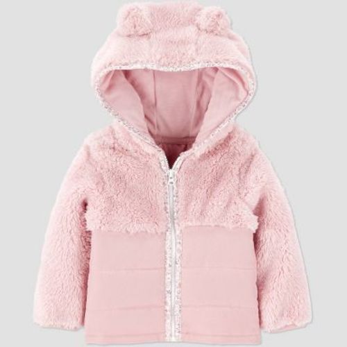 Carter's Just One You® Baby Girls' Puffer Jacket - Pink 9M