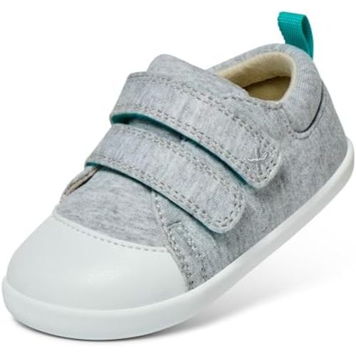 Ten Little First Walker Baby Shoes & Toddler Shoes for Boys & Girls - Lightweight, Breathable Cotton Baby Walking Shoes - Non-Slip, Wide-Feet Walking Shoes for Babies