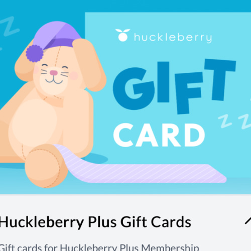 Gift Card for Huckleberry Membership