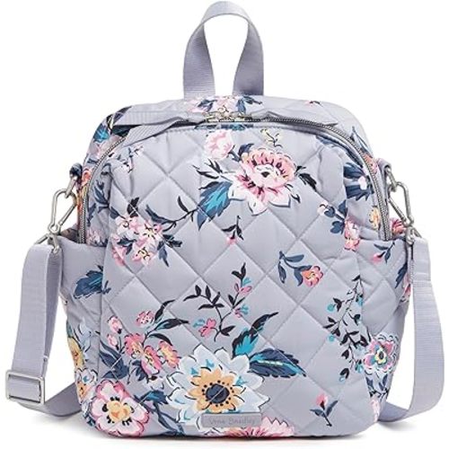 Nursing Pump Bag: Performance Twill Convertible Small Backpack, Parisian Bouquet, One Size