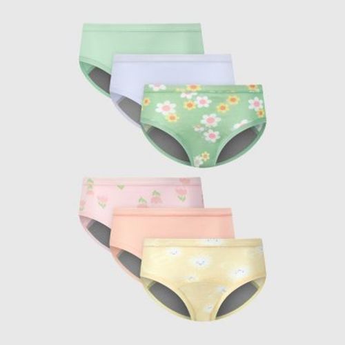 Hanes Toddler Girls' 6pk Training Briefs - 2T-3T