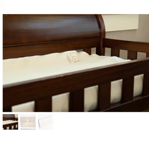 Organic Wool Puddle Pad | Washable Crib Mattress Protector
