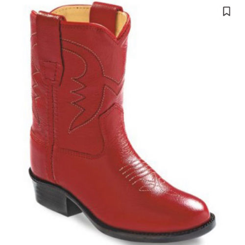 Old West Toddler Girls' Western Boots - Round Toe