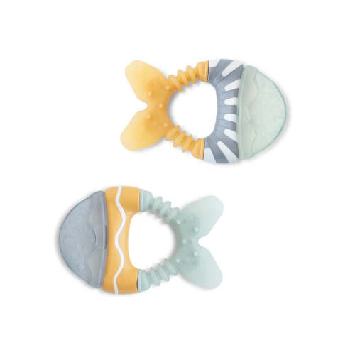Saro Little Fish Teether – Soft & Fun Fish-Shaped Teething Toy – Nicolas Care