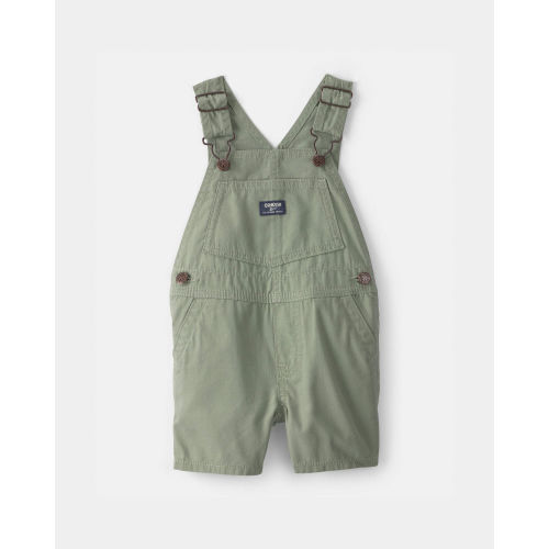 Baby Boy Canvas Shortall - Olive - OshKosh B'gosh | Carter's