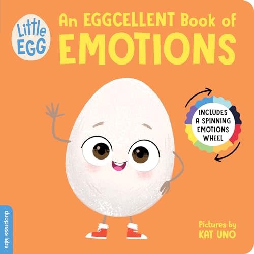 Little Egg: An Eggcellent Book of Emotions: Helping Toddlers Learn About Emotions, with an Interactive Spinning Wheel (Little Egg Books)