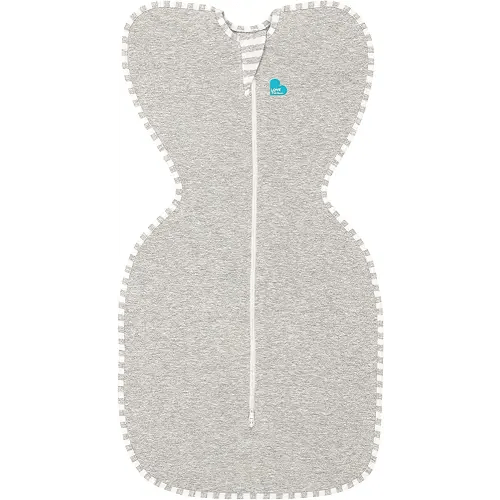 Love to Dream Swaddle UP, Baby Sleep Sack, Self-Soothing Swaddles for Newborns, Improves Sleep, Snug Fit Helps Calm Startle Reflex, New Born Essentials for Baby, 8-13 lbs., Grey
