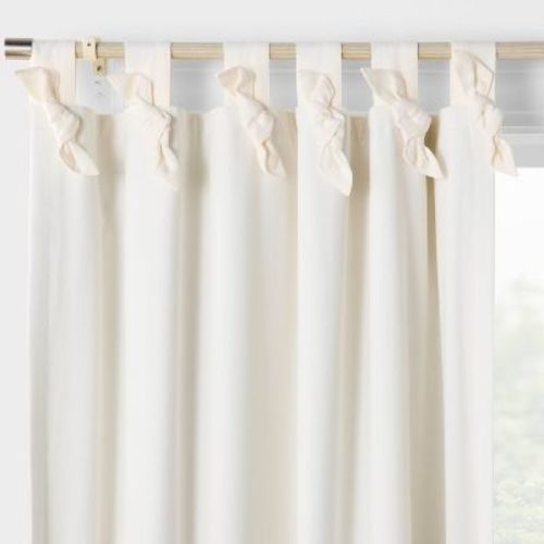 42"W x 84"L Cream Knot Kids' Blackout Window Panel - Pillowfort™