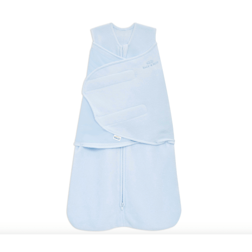 HALO Micro-Fleece Swaddle, 3.0 TOG, Color: Blue, Size: Newborn (6-12lbs)