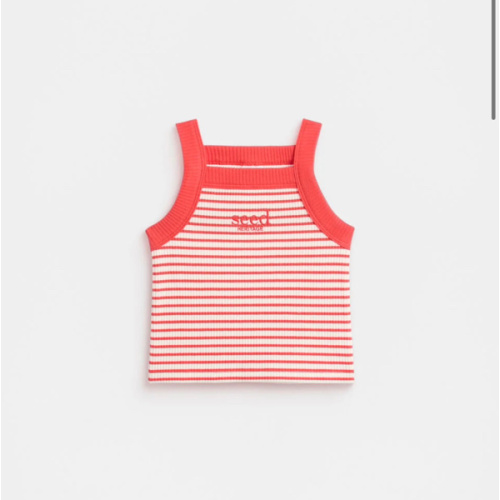 Core Logo Rib Tank | Wild Berry | Seed Heritage