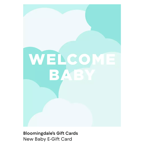 Bloomgindales - New Baby E-Gift Card