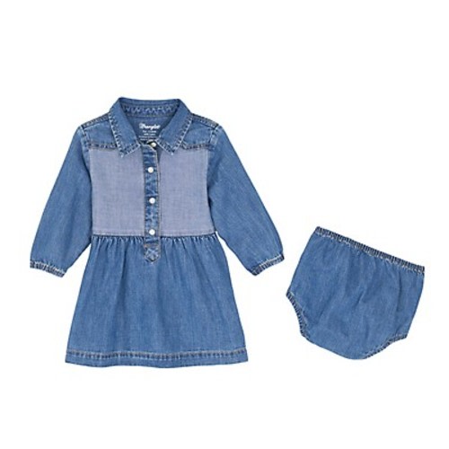 Wrangler Baby Girl Western Snap Dress at Tractor Supply Co