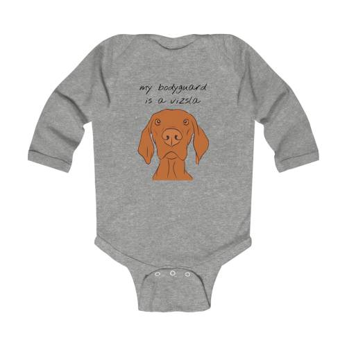 Vizsla onesie, vizsla newborn baby gift, vizsla bodysuit for baby