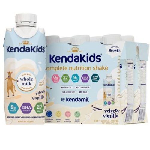 Kendakids Complete Nutrition Shake - Velvety Vanilla - 6pk/48oz