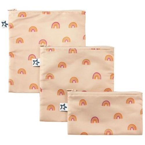 Tiny Twinkle Reusable Snack Bags, Machine Washable, BPA-Free for Baby and Toddler Food