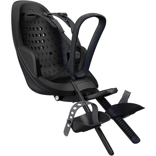 Thule Yepp 2 Mounted Child Bike seat, Adjustable footrests, 5-Point Harness and Easy to Mount Design