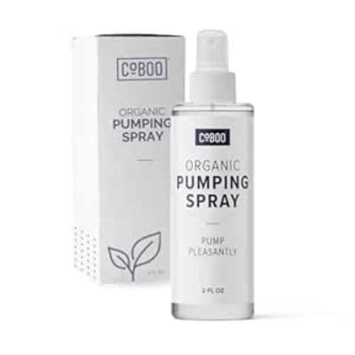 CoBoo Original Pumping Spray 2 Fl Oz | Organic Skin Lubricant for Breast Pumping | Pump Flange Spray for Breast Shields | Vegan & Lanolin Free, Made in USA | Helps Sore Nipples & Clogged Milk Ducts
