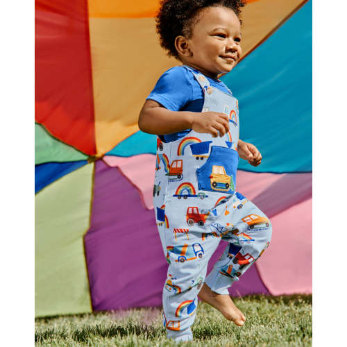 Rainbow Trucks Overall Set