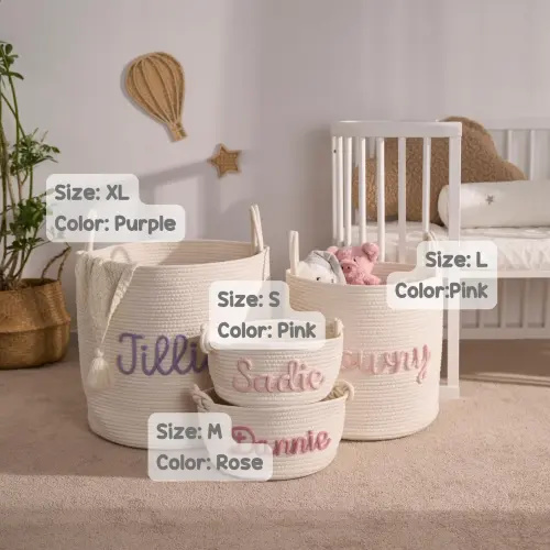 Customized laundry basket