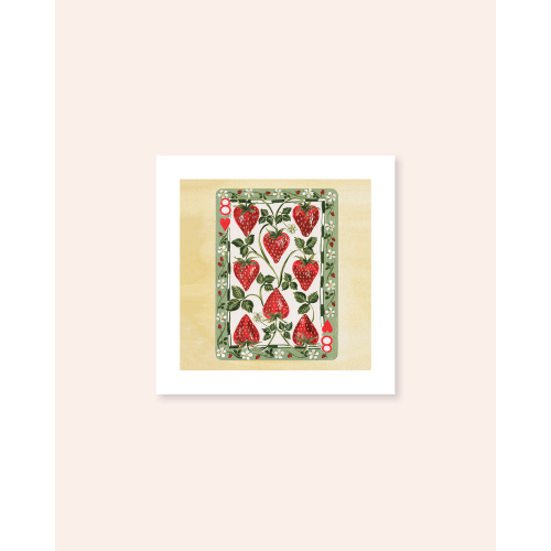 Playing Card Series: Eight of Hearts