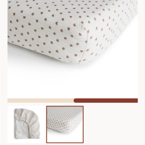 Mushie Extra Soft Muslin Crib Sheet – Babyletto