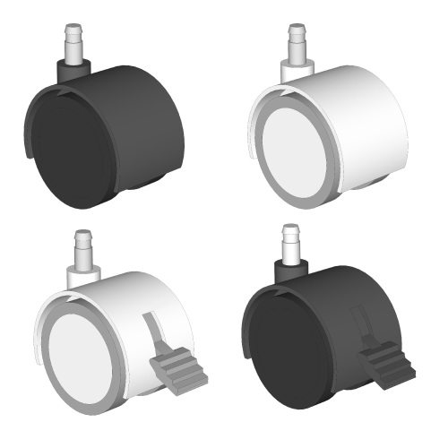 Replacement Rolling Caster