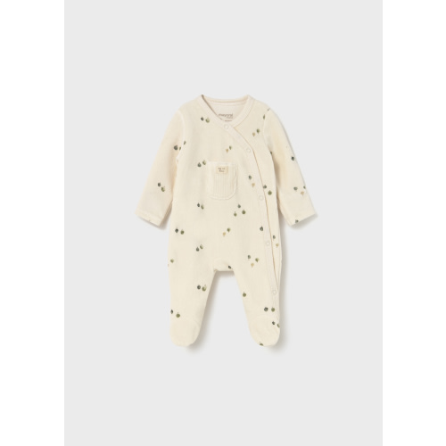 Newborn Velour One Piece