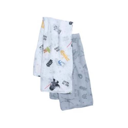 Star Wars 2-Pack Cotton Muslin Newborn Baby Swaddle Blankets