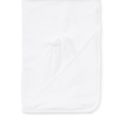 White Kissy Basics Hooded Towel & Mitt Set